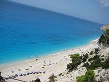 Pláž Egremni, Lefkada, Řecko