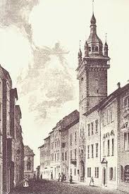 Radnice Brno v roce 1842