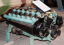 Dvanctivlcov spalovac motor Tatra 111